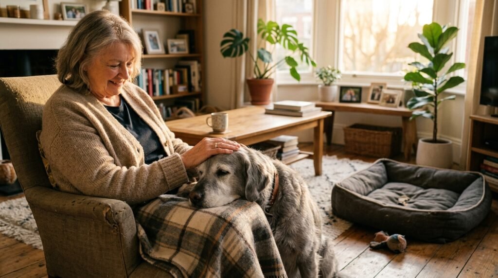 Helping a Grieving Senior Dog: Pet Loss & Support Guide