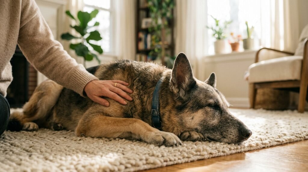 Old Dog Back Legs Giving Out: 6 Real Causes & Mobility Solutions
