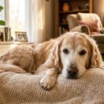 Old Dog Shaking and Trembling