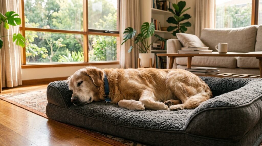 Old Dog Sleeping All Day: Normal Rest vs. Lethargy Guide