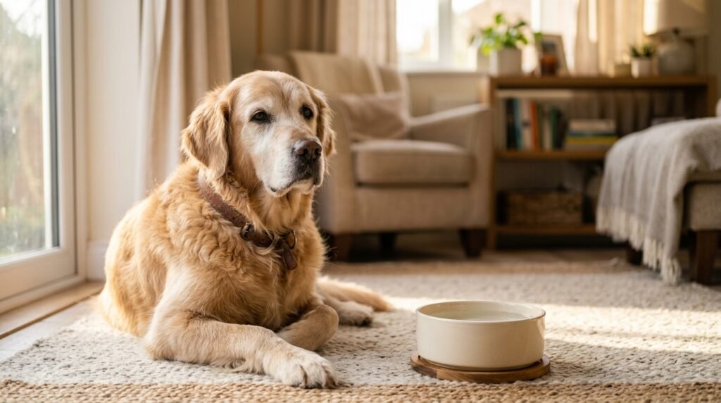 Senior Dog Not Eating But Drinking Water