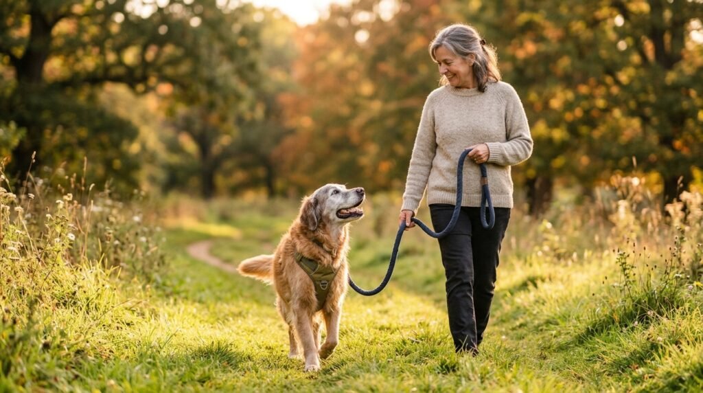 Senior Dog Walking Tips: Low-Impact Exercise for Arthritic Dogs