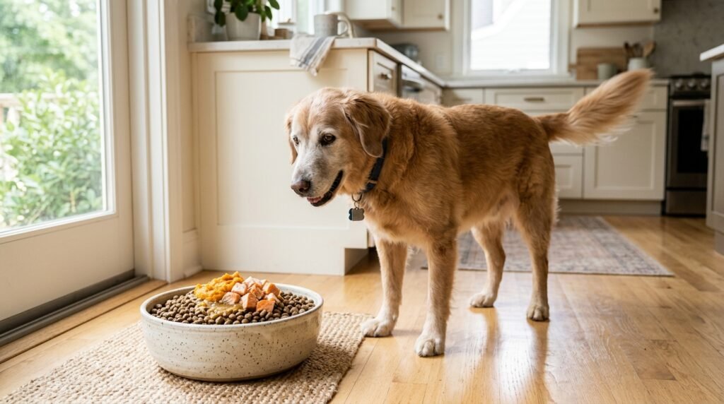 Best Dog Food Topper for Senior Dogs: Appetite, Joints & Vet Guide